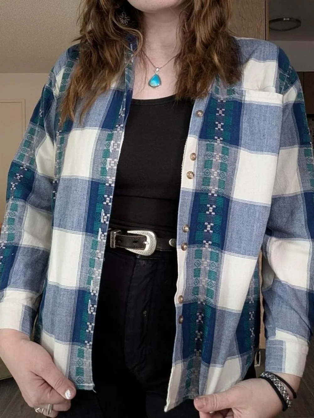 N/A vintage blue